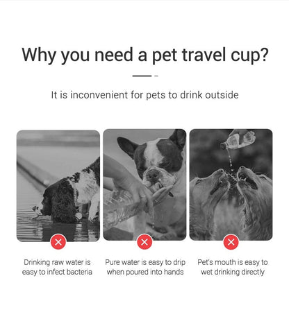 Portable Pet Water Bottle - PetLark Pet Store